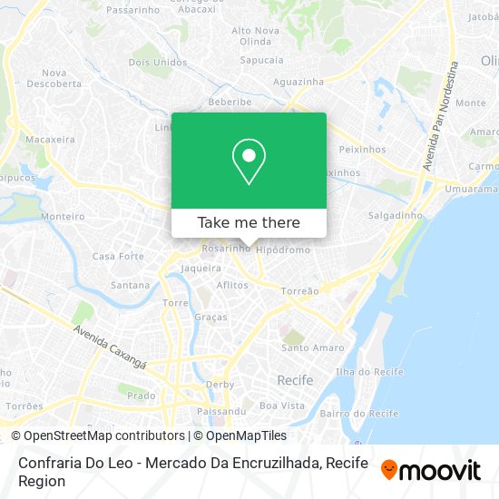 Confraria Do Leo - Mercado Da Encruzilhada map
