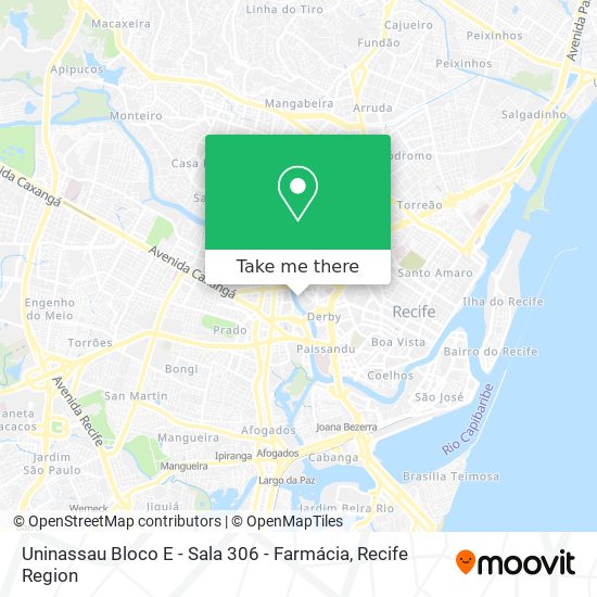 Uninassau Bloco E - Sala 306 - Farmácia map