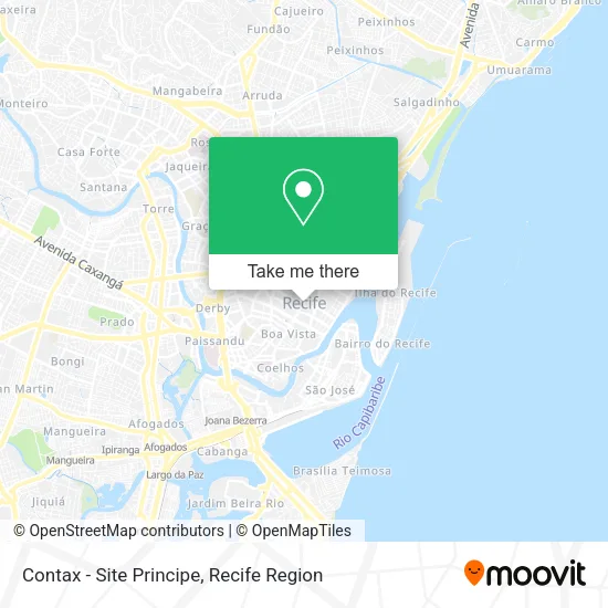 Contax - Site Principe map