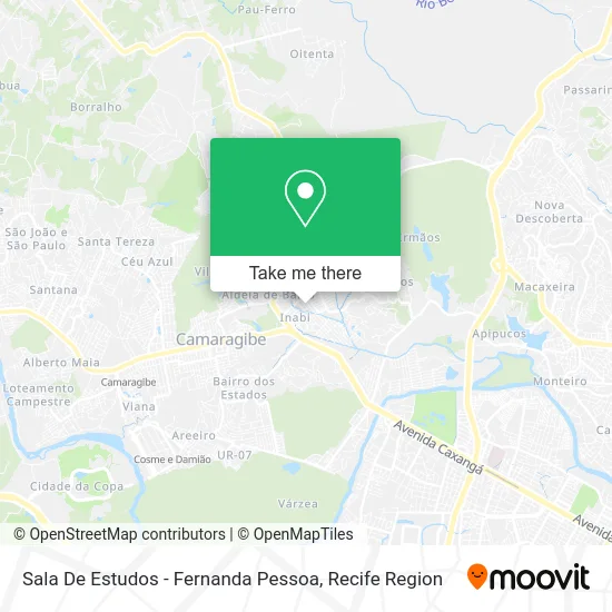 Sala De Estudos - Fernanda Pessoa map