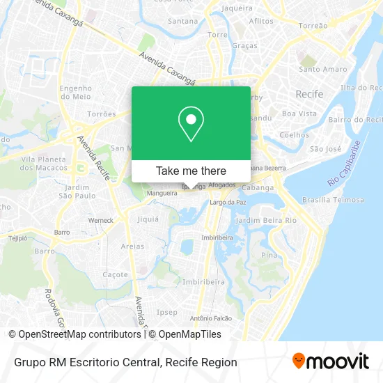 Grupo RM Escritorio Central map