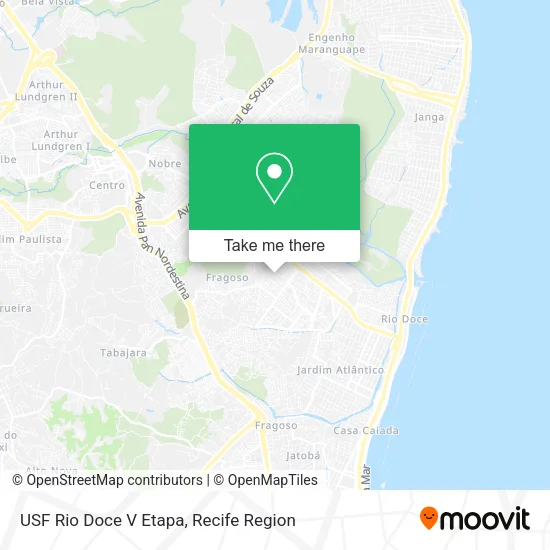 USF Rio Doce V Etapa map
