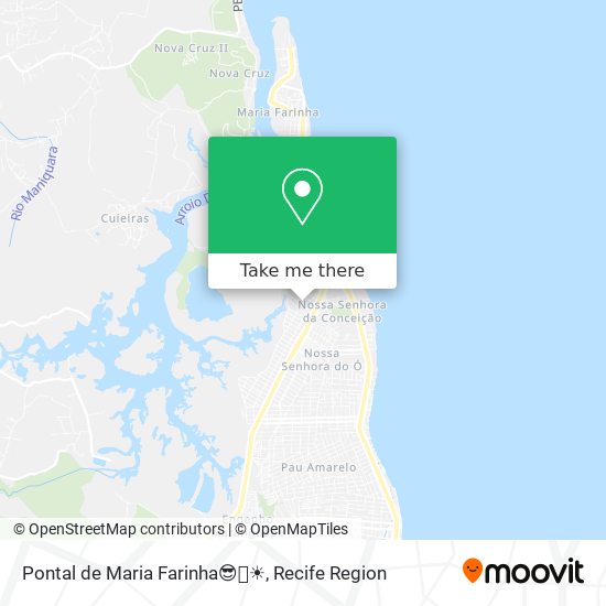 Pontal de Maria Farinha😎🚤☀ map