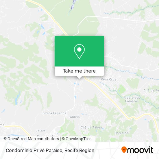 Condomínio Privê Paraíso map