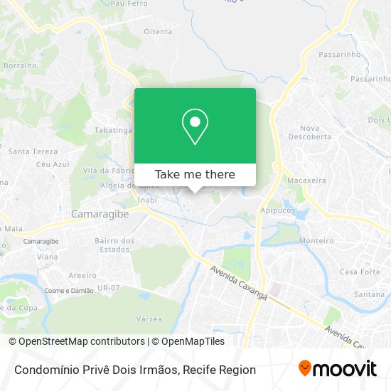 Condomínio Privê Dois Irmãos map
