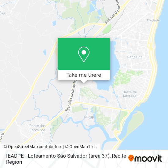 IEADPE -  Loteamento São Salvador (área 37) map