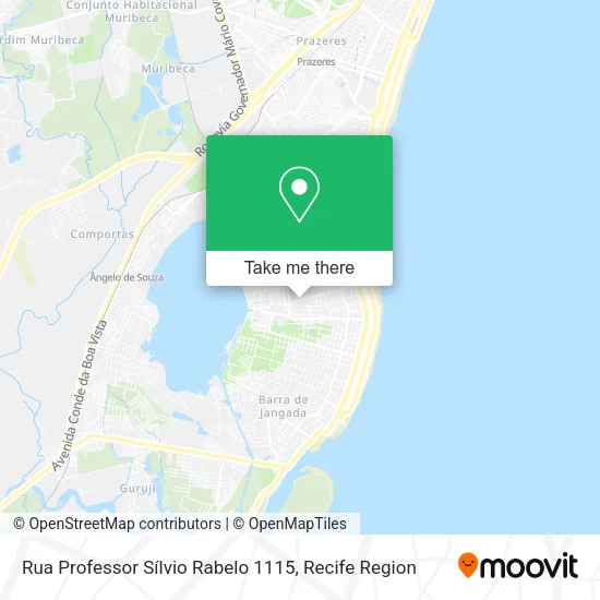 Rua Professor Sílvio Rabelo 1115 map