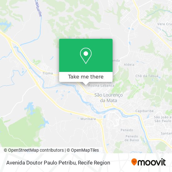 Avenida Doutor Paulo Petribu map