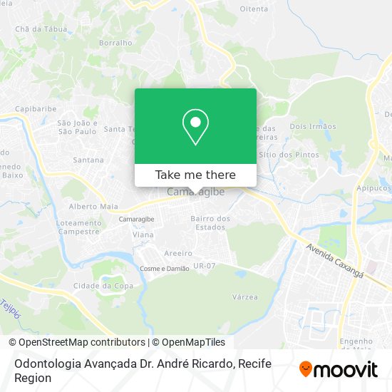 Odontologia Avançada Dr. André Ricardo map