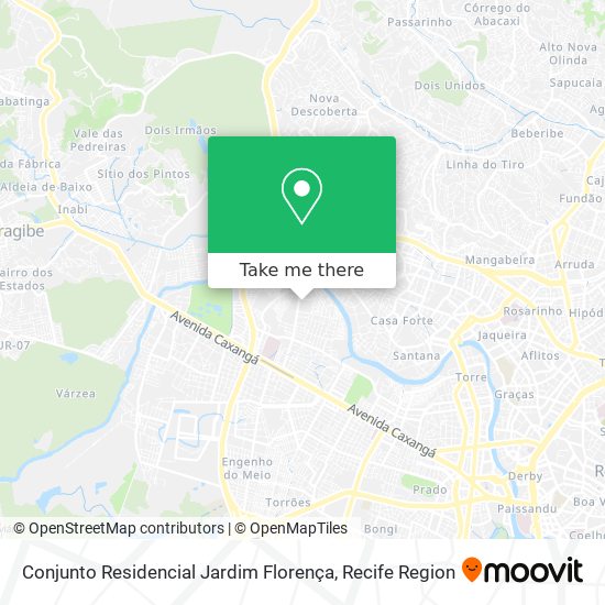 Conjunto Residencial Jardim Florença map