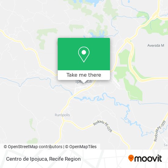 Centro de Ipojuca map