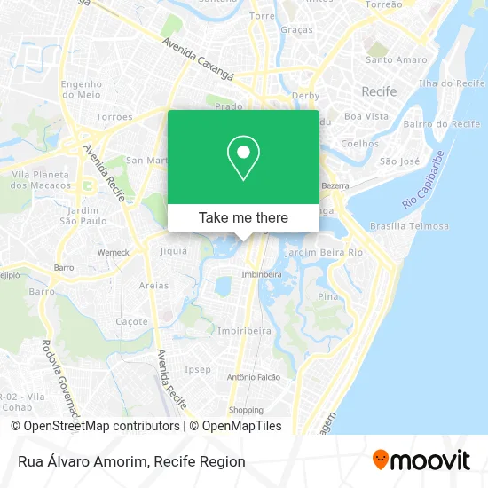 Rua Álvaro Amorim map