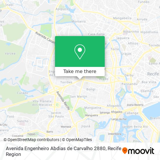 Avenida Engenheiro Abdias de Carvalho 2880 map