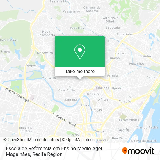 Escola de Referência em Ensino Médio Ageu Magalhães map
