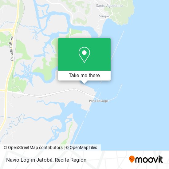 Navio Log-in Jatobá map