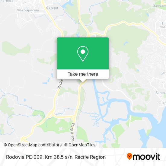 Rodovia PE-009, Km 38,5 s/n map