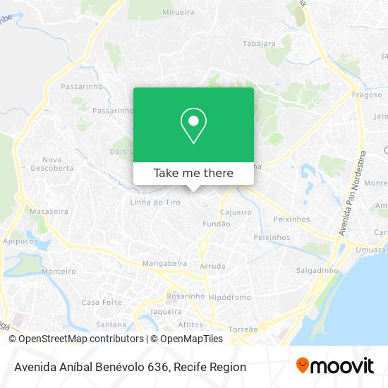 Avenida Aníbal Benévolo 636 map