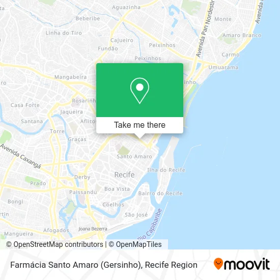 Farmácia Santo Amaro (Gersinho) map
