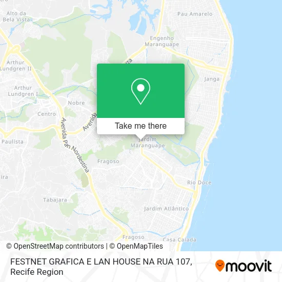 FESTNET GRAFICA E LAN HOUSE NA RUA 107 map
