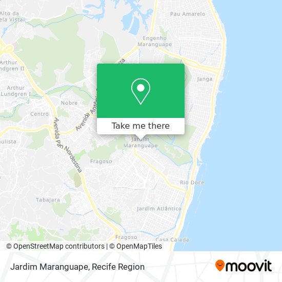 Jardim Maranguape map