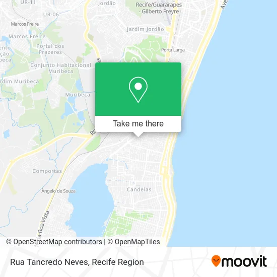 Rua Tancredo Neves map