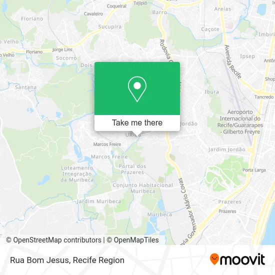 Rua Bom Jesus map