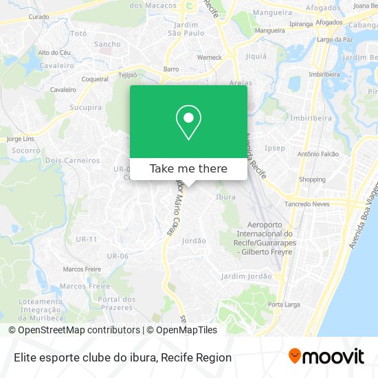 Elite esporte clube do ibura map