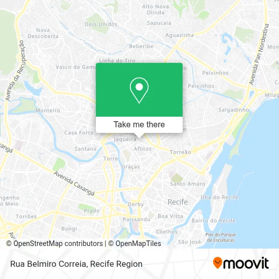 Rua Belmiro Correia map
