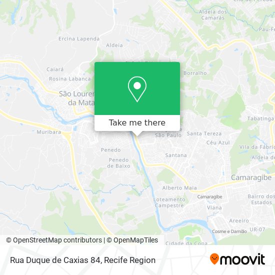 Rua Duque de Caxias 84 map