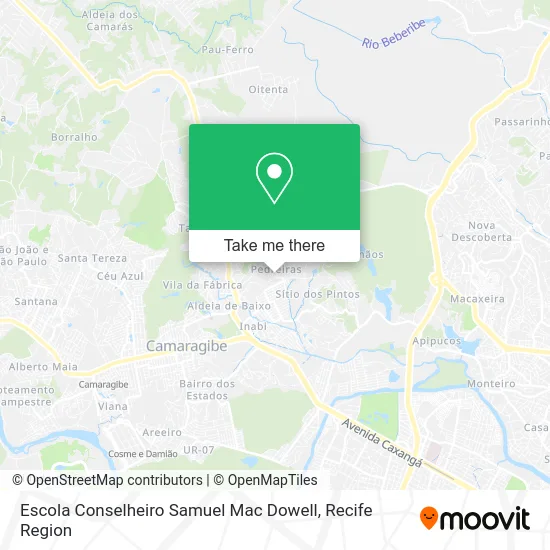 Escola Conselheiro Samuel Mac Dowell map