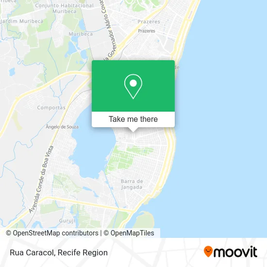 Rua Caracol map