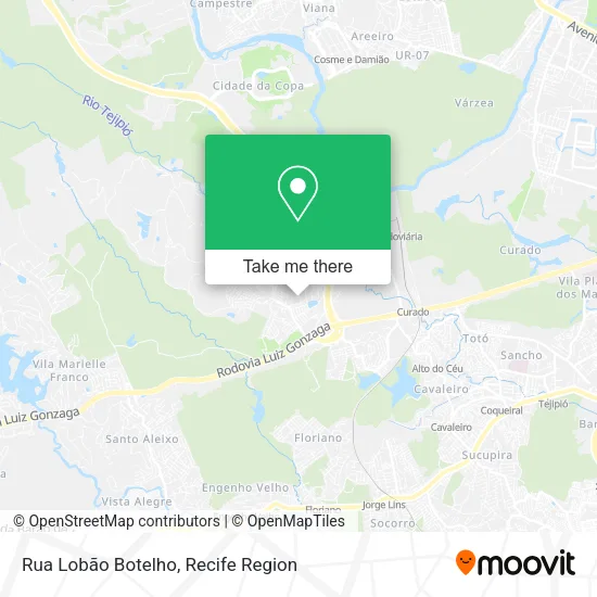 Rua Lobão Botelho map