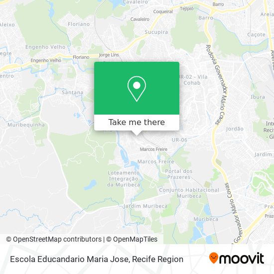 Escola Educandario Maria Jose map