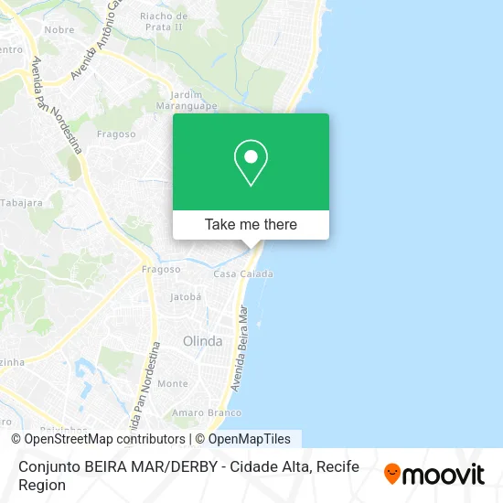 Conjunto BEIRA MAR / DERBY - Cidade Alta map