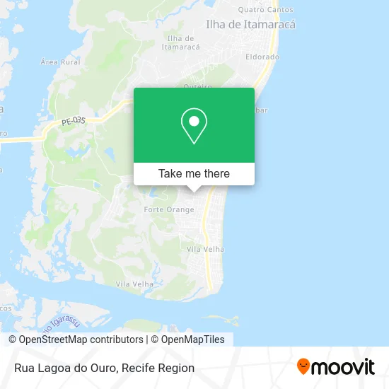 Rua Lagoa do Ouro map