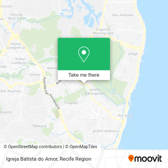 Igreja Batista do Amor map