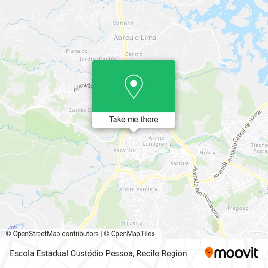 Escola Estadual Custódio Pessoa map
