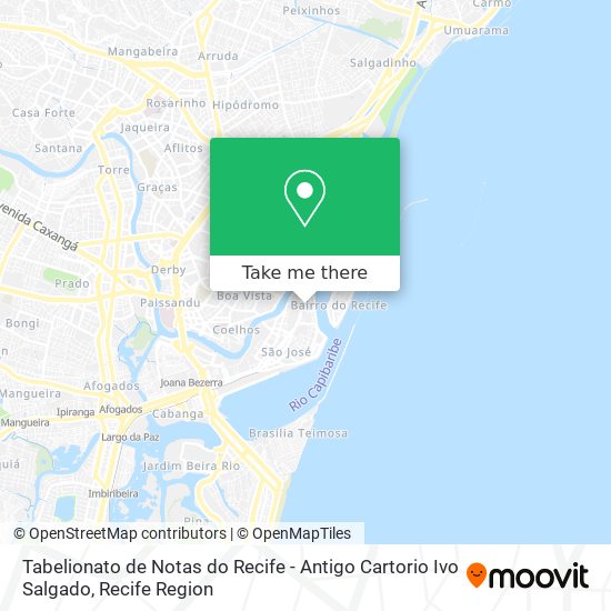 Tabelionato de Notas do Recife - Antigo Cartorio Ivo Salgado map