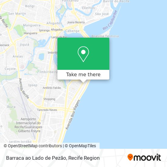Barraca ao Lado de Pezão map