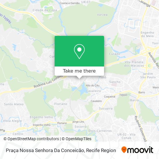 Praça Nossa Senhora Da Conceicão map