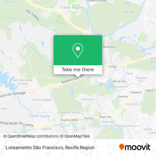 Loteamento São Francisco map