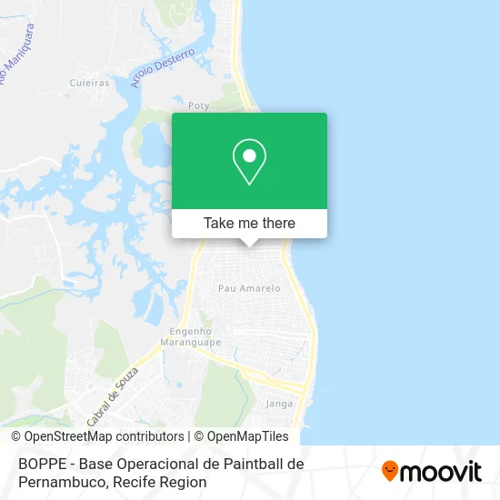 BOPPE - Base Operacional de Paintball de Pernambuco map