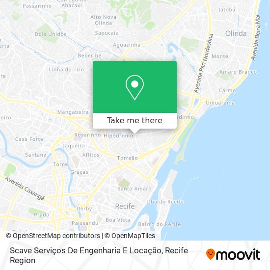 Scave Serviços De Engenharia E Locação map