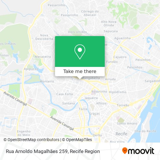Rua Arnoldo Magalhães 259 map