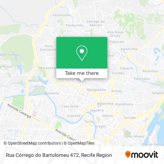 Rua Córrego do Bartolomeu 472 map