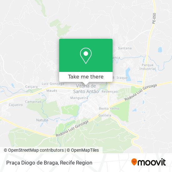 Praça Diogo de Braga map