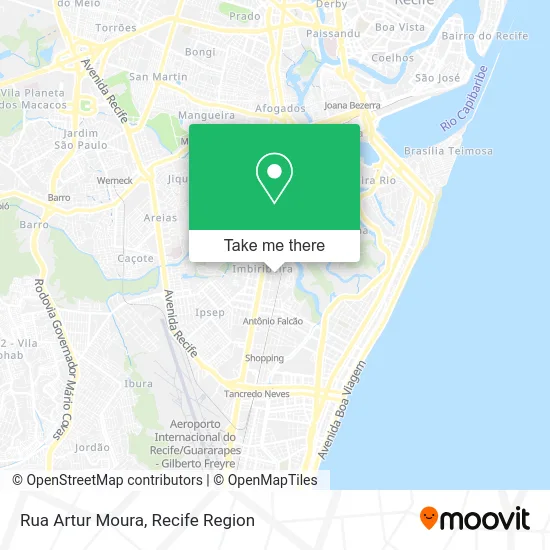 Rua Artur Moura map