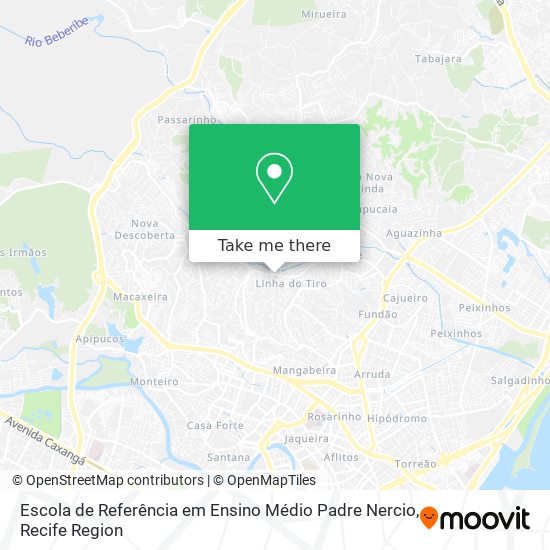 Escola de Referência em Ensino Médio Padre Nercio map