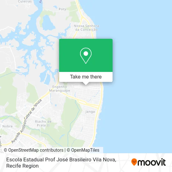 Escola Estadual Prof José Brasileiro Vila Nova map
