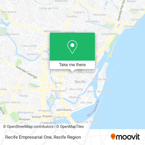 Recife Empresarial One map